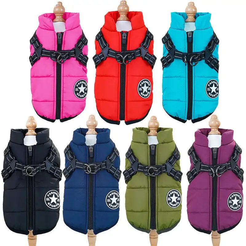 Waterproof Cotton Vest - Multicolor