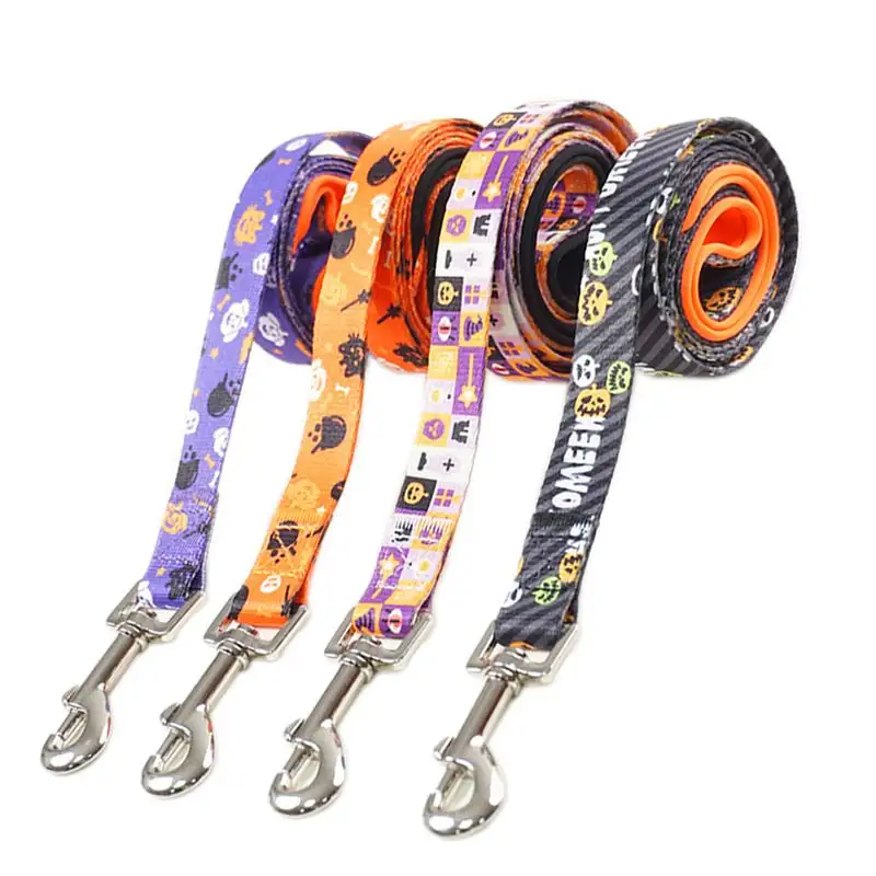 Halloween Dog Leash Polyester Printed