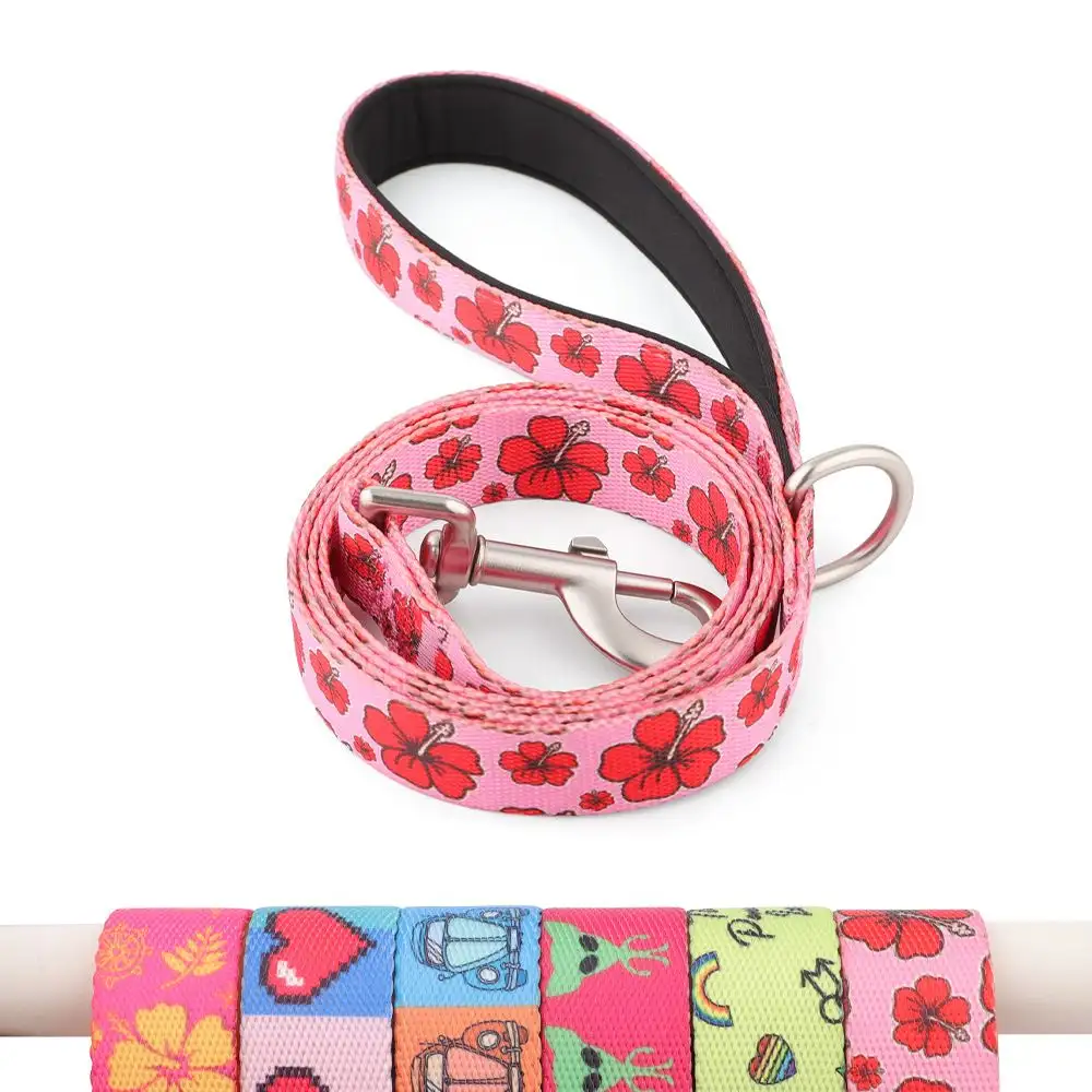 Heat Transfer Printed Dog Leash