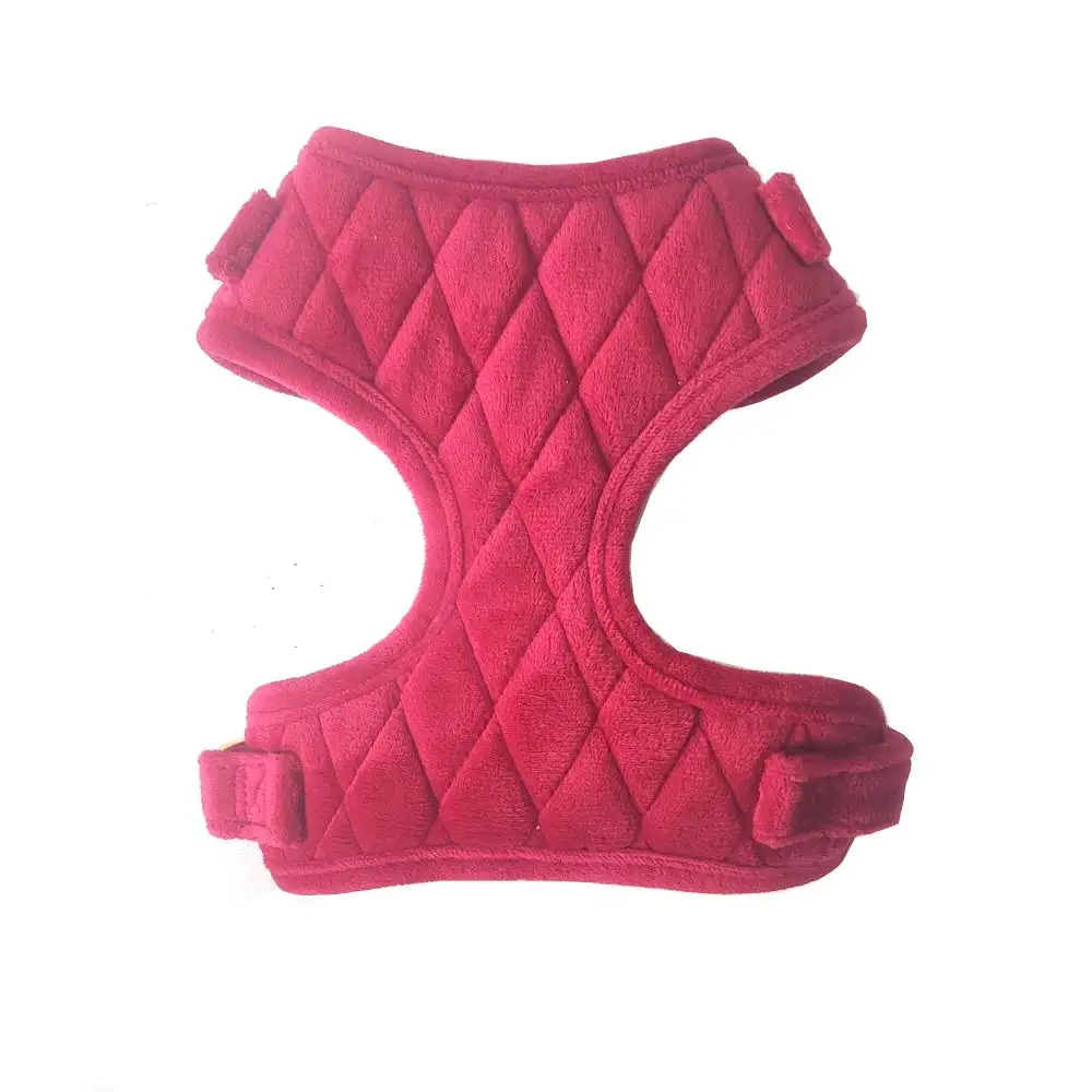 Quilted Dog Harness and Leash